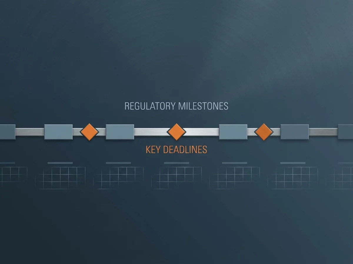 Chronologie des echeances reglementaires cybersecurite